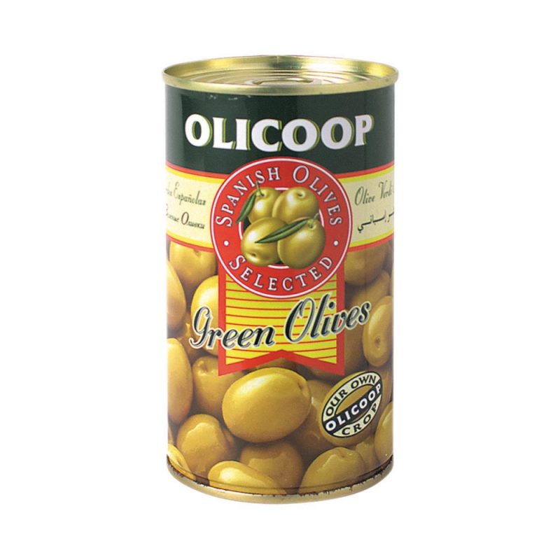 Olicoop Green Olives Unpitted 200g